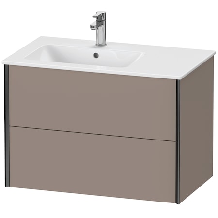 Xviu Wall-Mounted Vanity Unit Basalt Matt